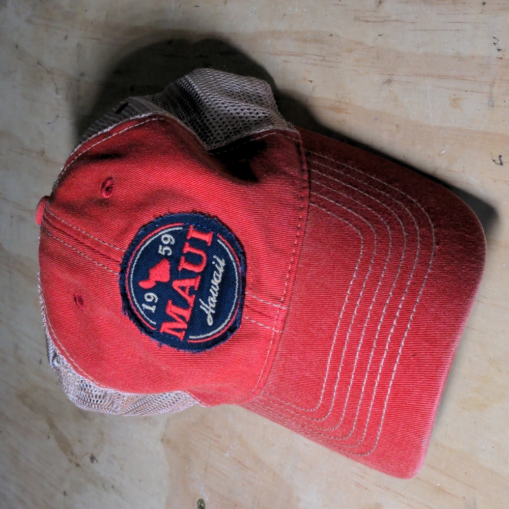 Vintage Wash Maui Hawaii Snapback